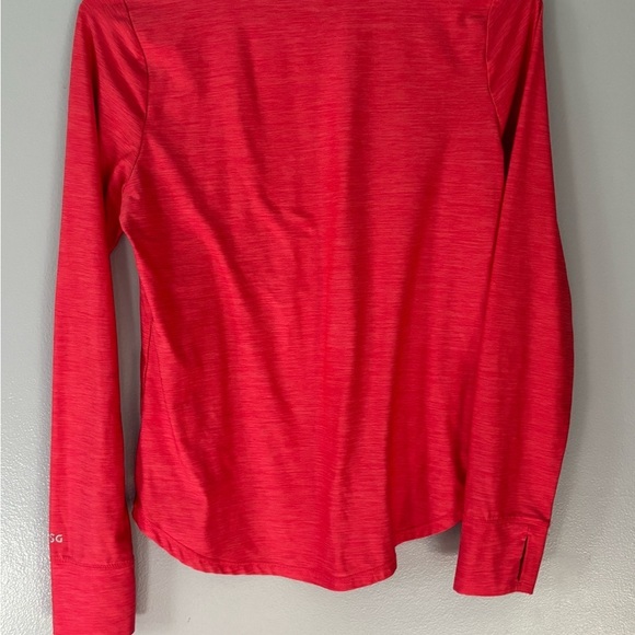 DSG Girls XL Coral Red Long Sleeve Athletic Shirt. - Picture 2 of 6